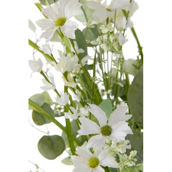 Bouquet de Fleurs Artificielles "Mixtes" 85cm Blanc - Image 2