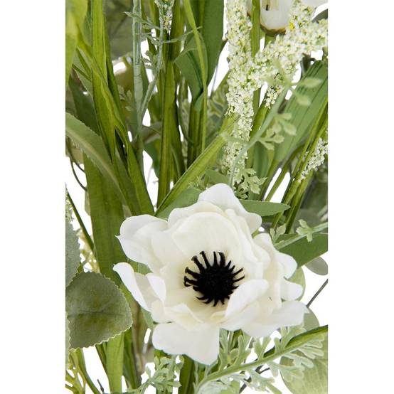 Bouquet de Fleurs Artificielles "Mixtes" 85cm Blanc - Image 4