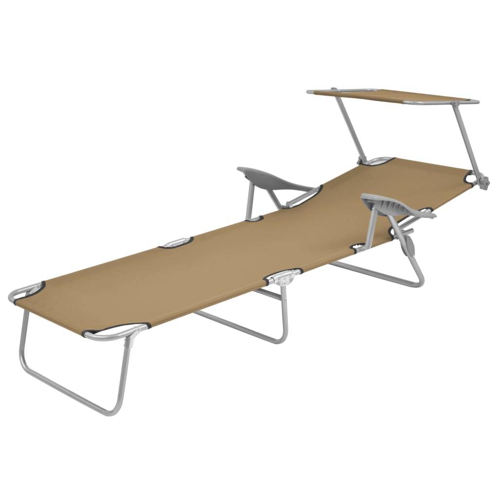 Store banne polyester taupe  58 x 189 x 27 cm  - Prolenta premium p375.3 - Image 1