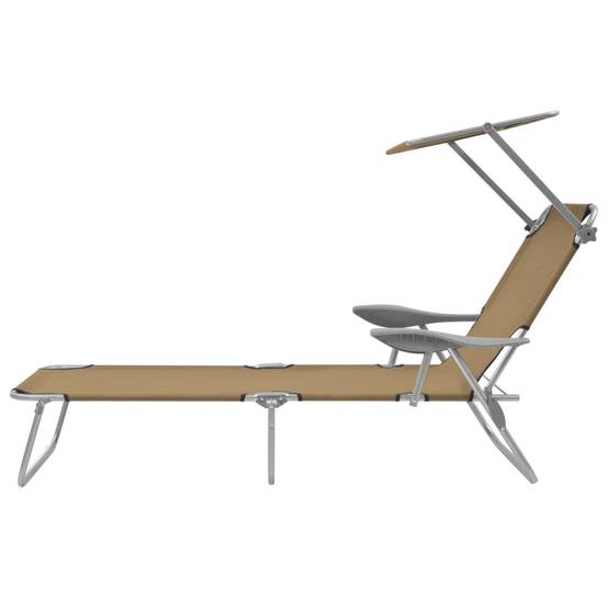 Store banne polyester taupe 58 x 189 x 27 cm - Prolenta premium p375.3 - Image 3