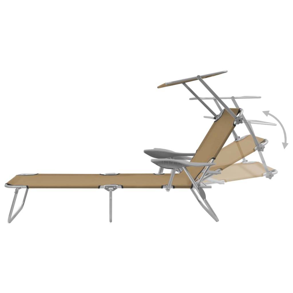 Store banne polyester taupe  58 x 189 x 27 cm  - Prolenta premium p375.3 - Image 4