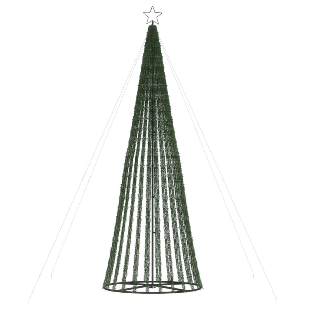 Vidaxl - Sapin de Noël à LED 688 LED blanc chaud 300 cm vidaXL 358068 - Image 9