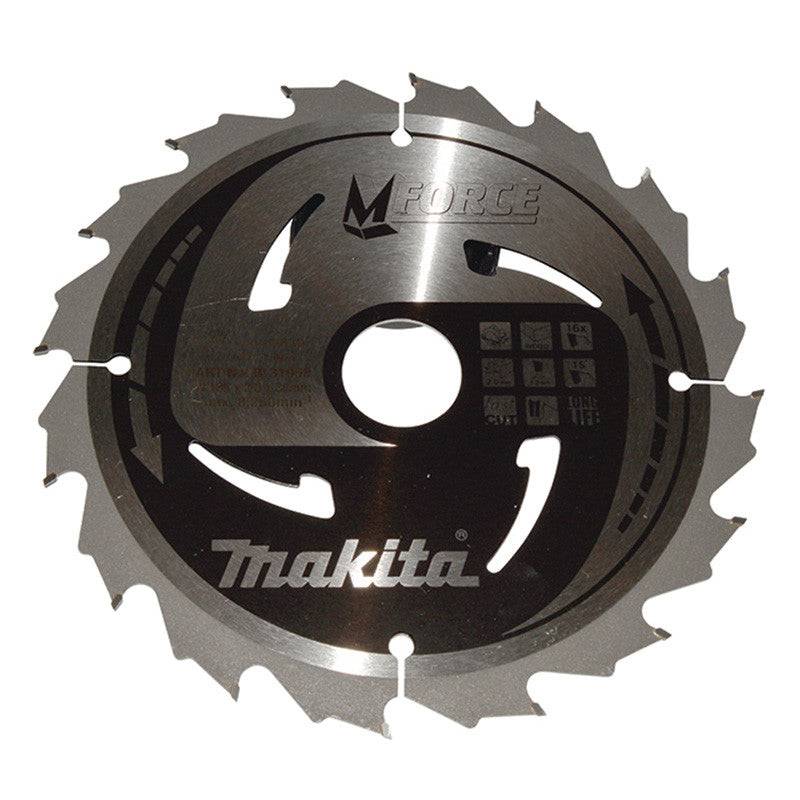 Makita - Lame pour scie circulaire M-Force bois MAKITA B-31968 185x30mm 16 dents Makita - Image 1
