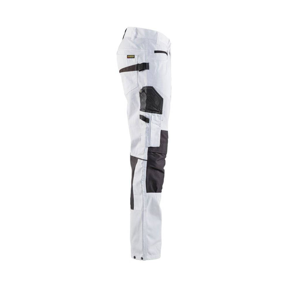 Blaklader - Pantalon de travail peintre Blaklader +STRETCH Blanc / Gris 40 - Image 3