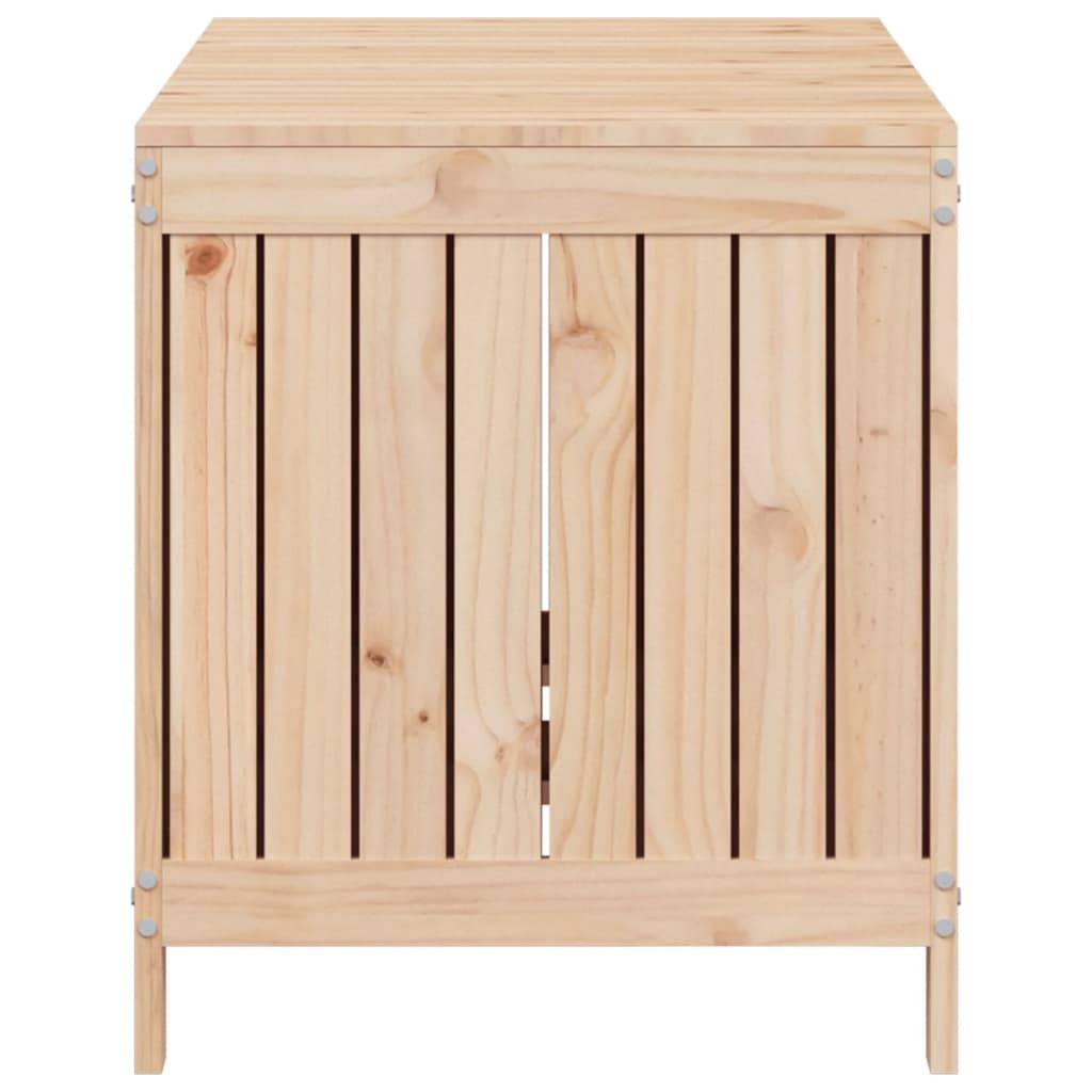 ComfortXL - Coffre de Rangement XXL Bois de Pin Massif Non Traité avec Vérin Hydraulique pour Jardin 121 cm – ComfortXL Outdoor Living - Image 7