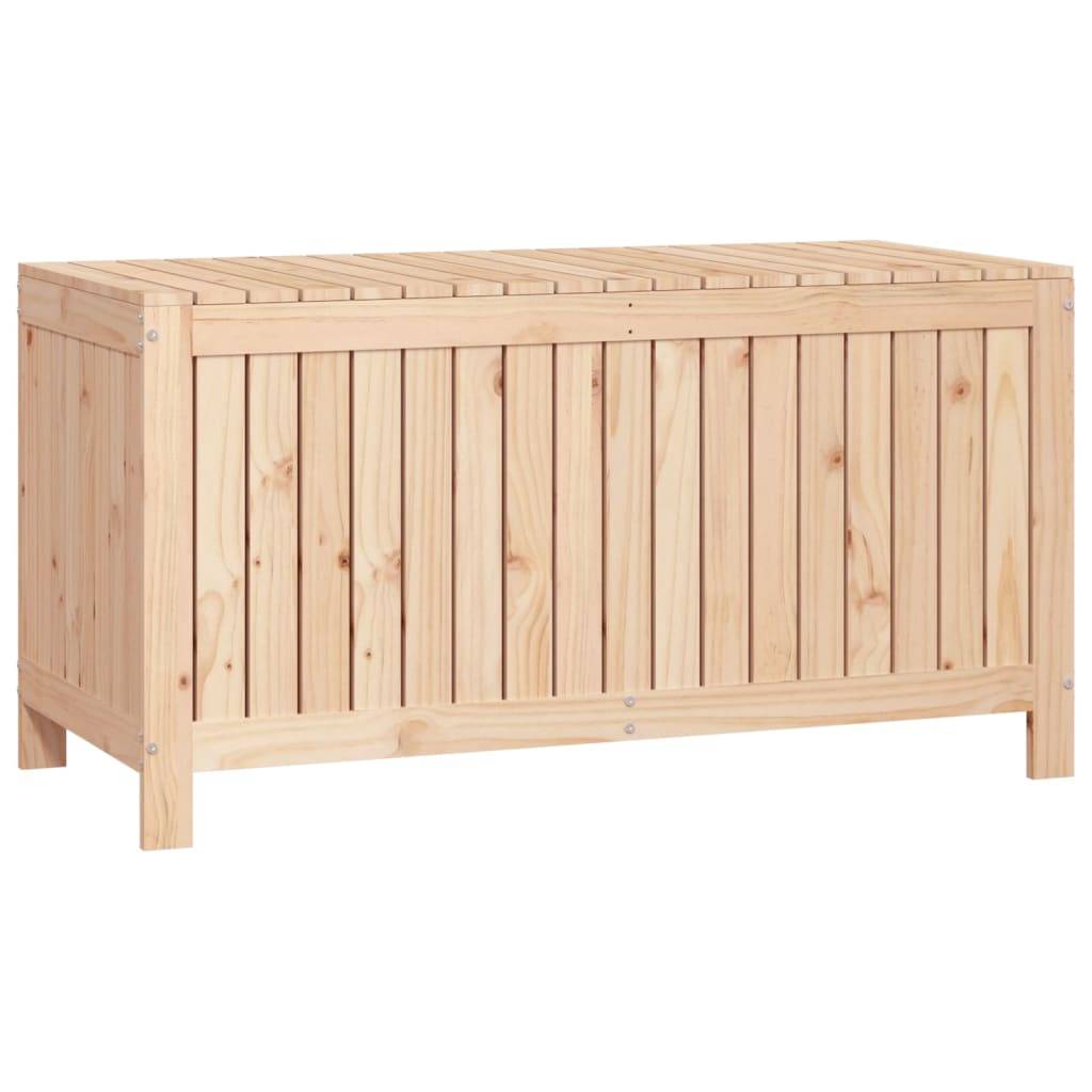ComfortXL - Coffre de Rangement XXL Bois de Pin Massif Non Traité avec Vérin Hydraulique pour Jardin 121 cm – ComfortXL Outdoor Living - Image 5