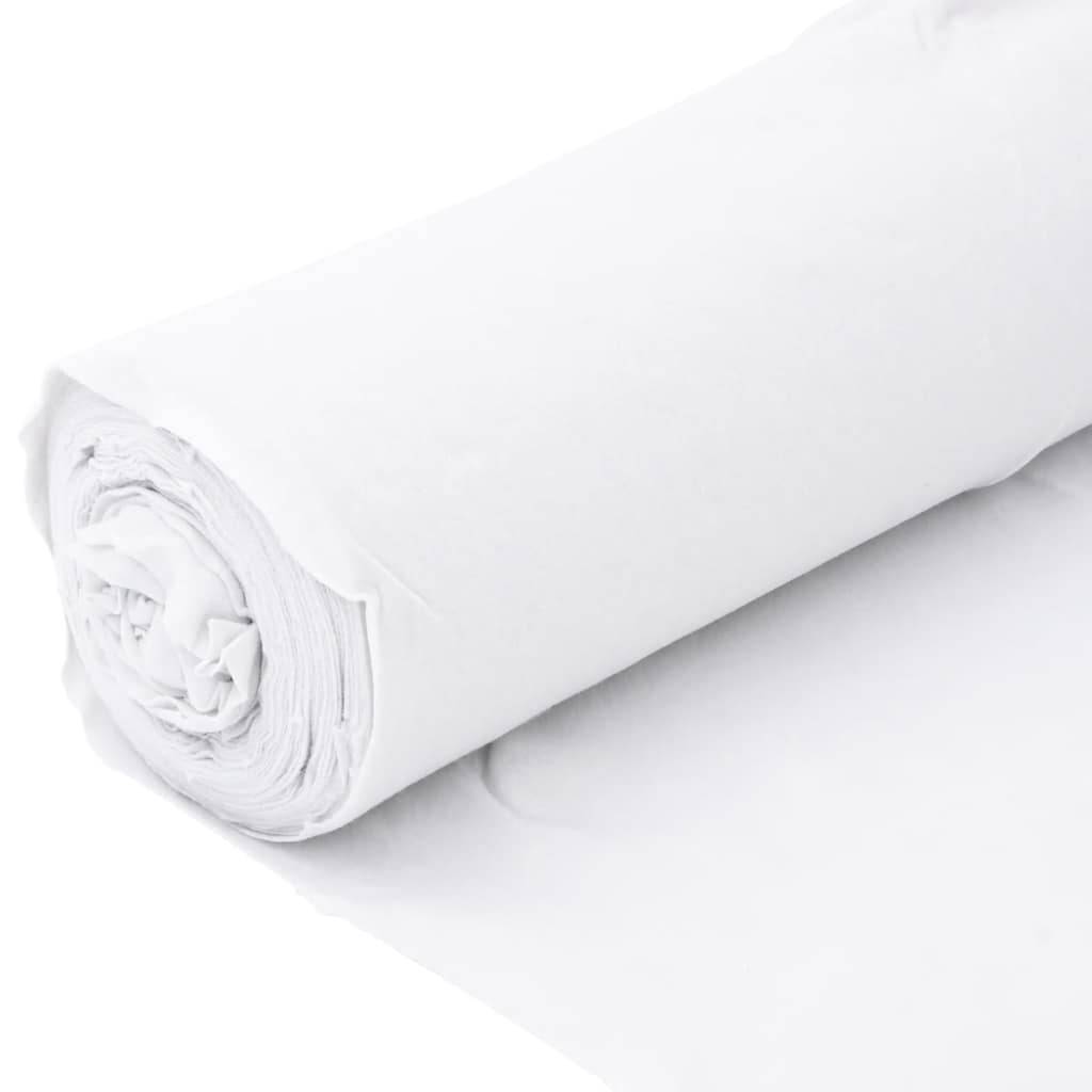 Feutre Géotextile Épais Polyester Pro Jardin Drainage et Stabilisation Blanc 1x50m - ComfortXL Outdoor Living - Image 8