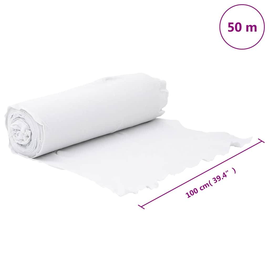 Feutre Géotextile Épais Polyester Pro Jardin Drainage et Stabilisation Blanc 1x50m - ComfortXL Outdoor Living - Image 10
