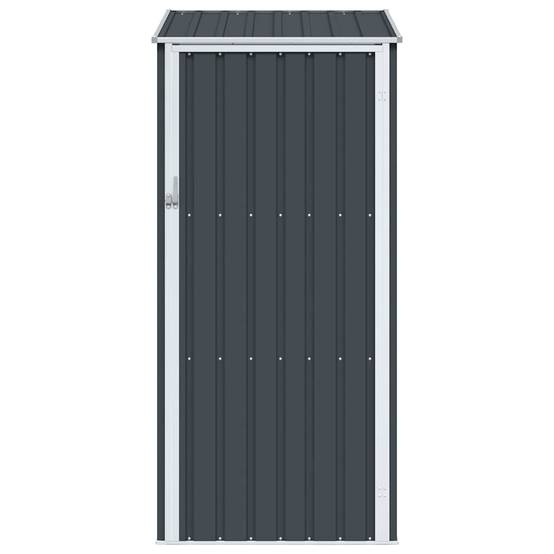 Abri de jardin métal anthracite 87 x 98 x 148/159 cm - PANGIVO - Image 4