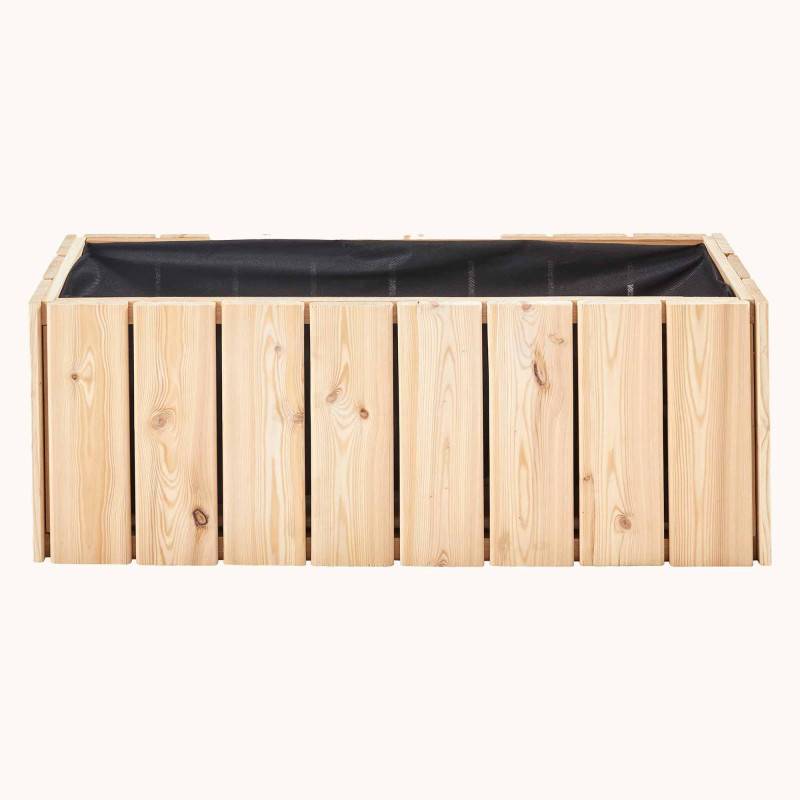 Forest Style - Bac à fleurs en bois 40L - Acanta - Image 2