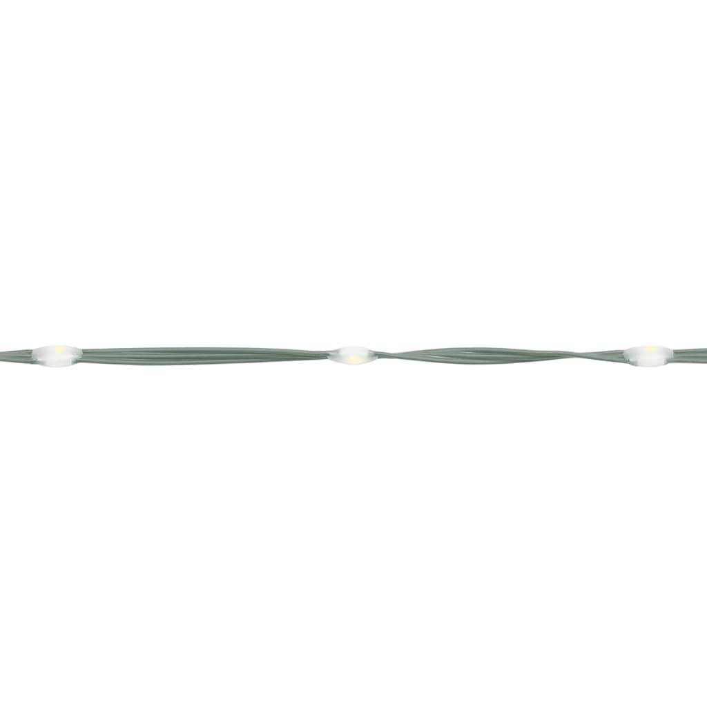 Sapin De Noël - Arbre de Noël lumineux sur mât de drapeau 550 LED blanc 300 cm - Image 7