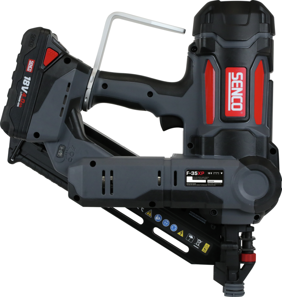 Cloueur à charpente CH F-35XP 2.0 Fusion - 50-90 mm - Inclus 2 batteries 18V / 4 Ah + Chargeur - SENCO - 10G2003N - Image 2