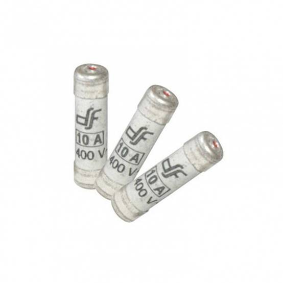 Lot de 3 fusibles céramique 10 A, 8.5 x 31.5 mm