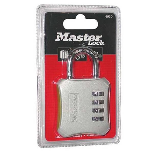 Master Lock - Cadenas 50mm avec combinaison personnalisable 653D Master Lock