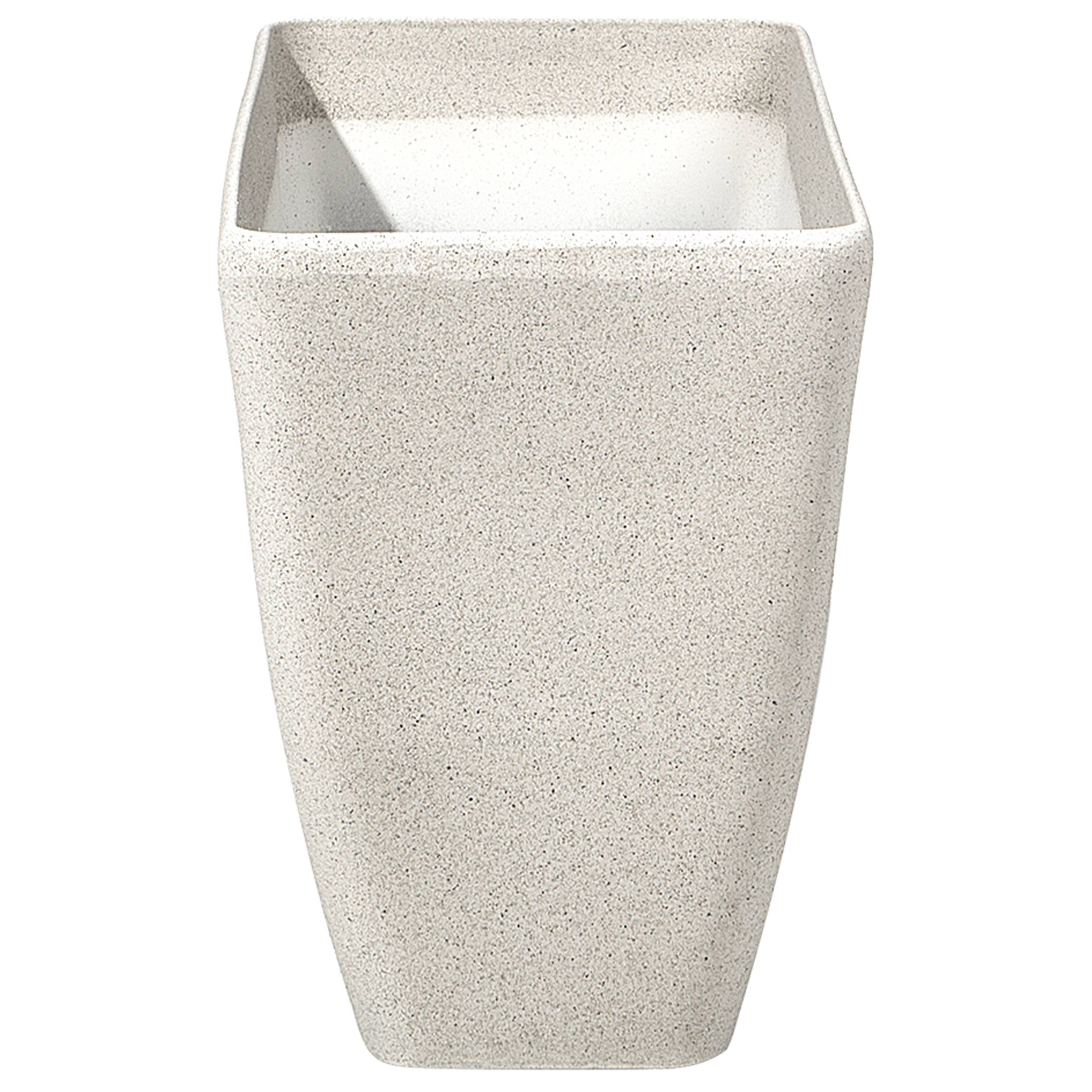 Beliani - Cache-pot d'extérieur Fibre d'argile Beige clair BARIS - 74x32x45- Beliani - Image 5