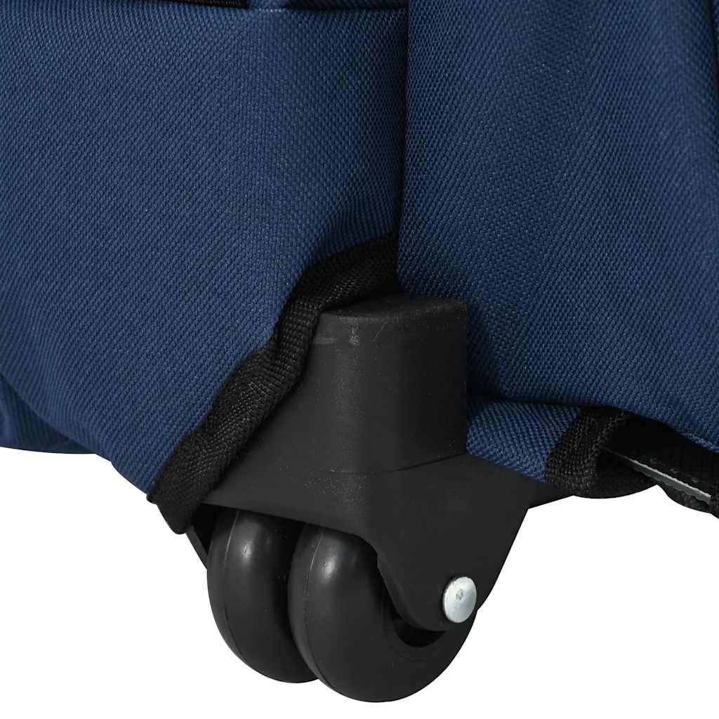 Chariot pour animaux tissu Oxford bleu 48 x 32 x 106 cm - PANGIVO - Image 10