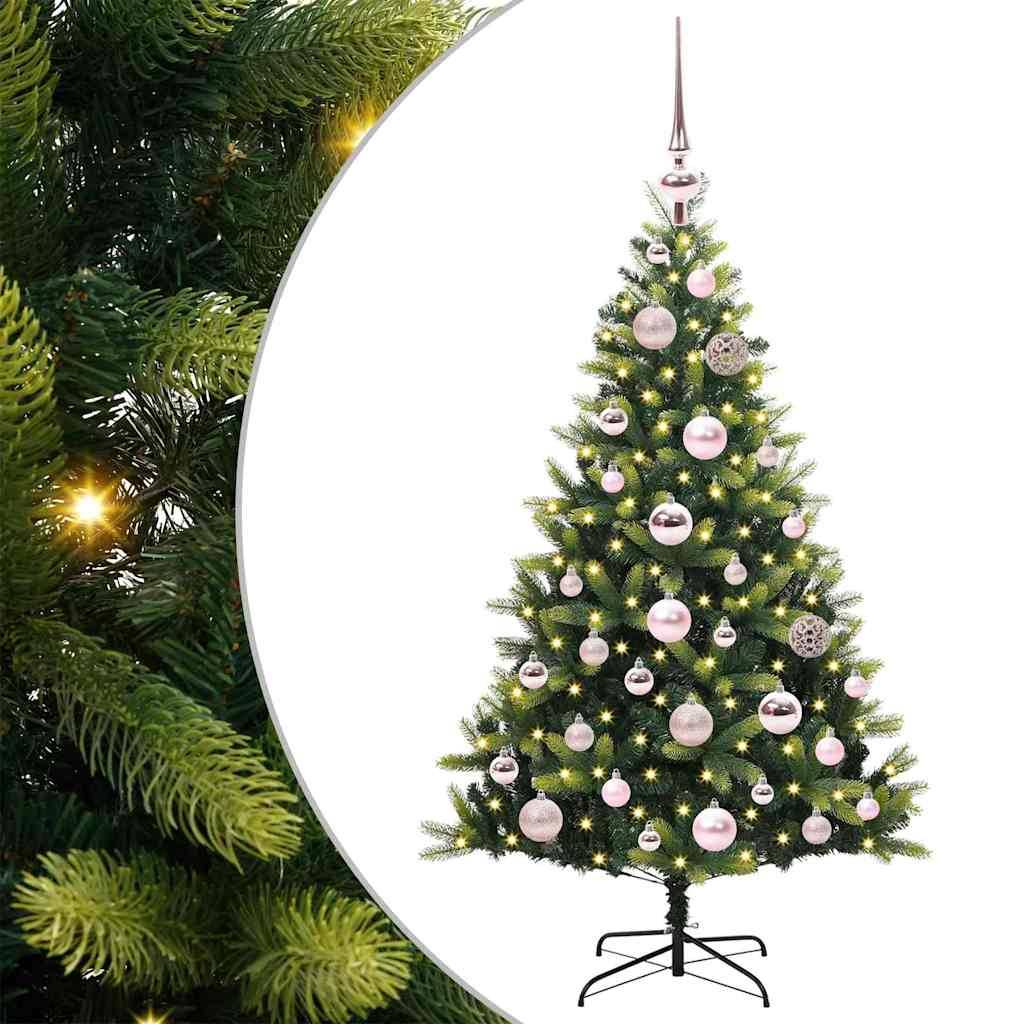 ComfortXL - Sapin de Noël Artificiel 120cm Idéal Petit Espace, Complet avec 150 LED et Boules – ComfortXL Outdoor Living - Image 2
