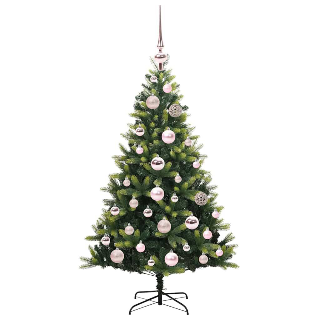 ComfortXL - Sapin de Noël Artificiel 120cm Idéal Petit Espace, Complet avec 150 LED et Boules – ComfortXL Outdoor Living - Image 4