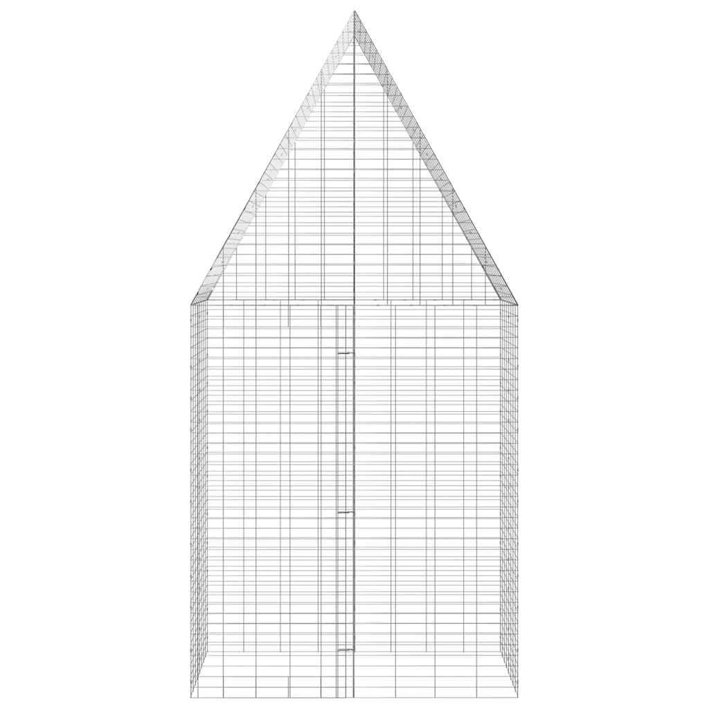 Vidaxl - Cage pour lapins Argenté 100 x 100 x 210 cm Acier galvanisé vidaXL 42019240 - Image 9