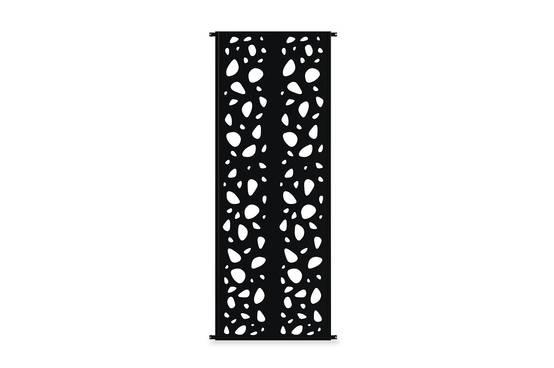 Casanoov Lot de 2 panneaux décoratifs SUNNY Noir H.160 cm motifs sur les côtés - Image 5