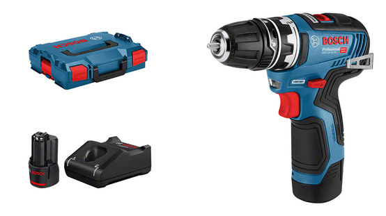 Bosch - Perceuse visseuse GSR 12V-35 FC 3Ah L-Boxx | 06019H3001 - Bosch - Image 1