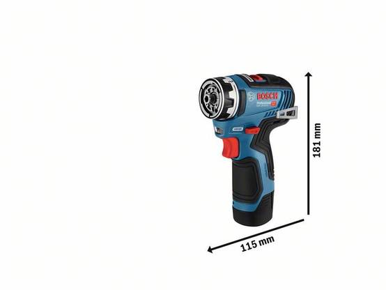 Bosch - Perceuse visseuse GSR 12V-35 FC 3Ah L-Boxx | 06019H3001 - Bosch - Image 2