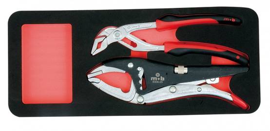 Coffret 2 pinces étau + multiprise – MOB - Image 1