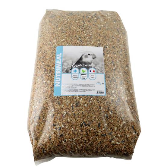 Graines grandes perruches nutrimeal - 12kg. - Image 3