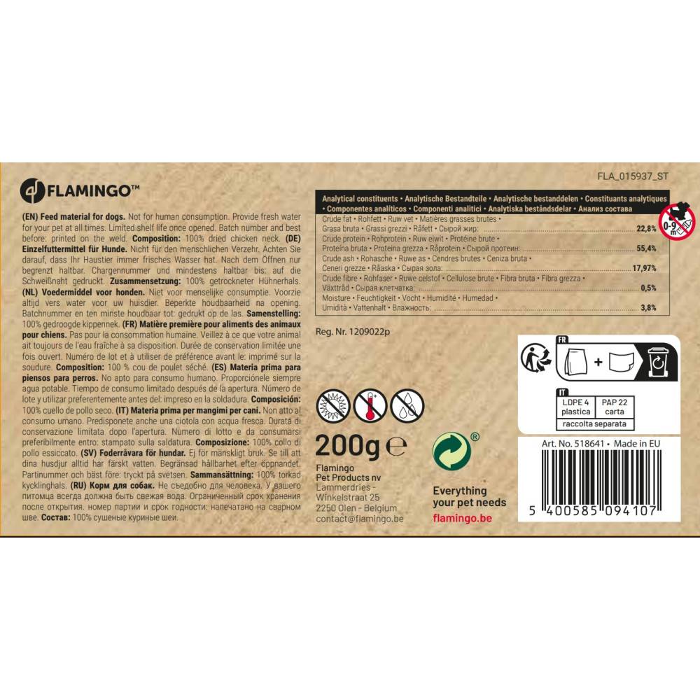 Friandise nature pour chien,  cou de poulet 200 g - Image 5