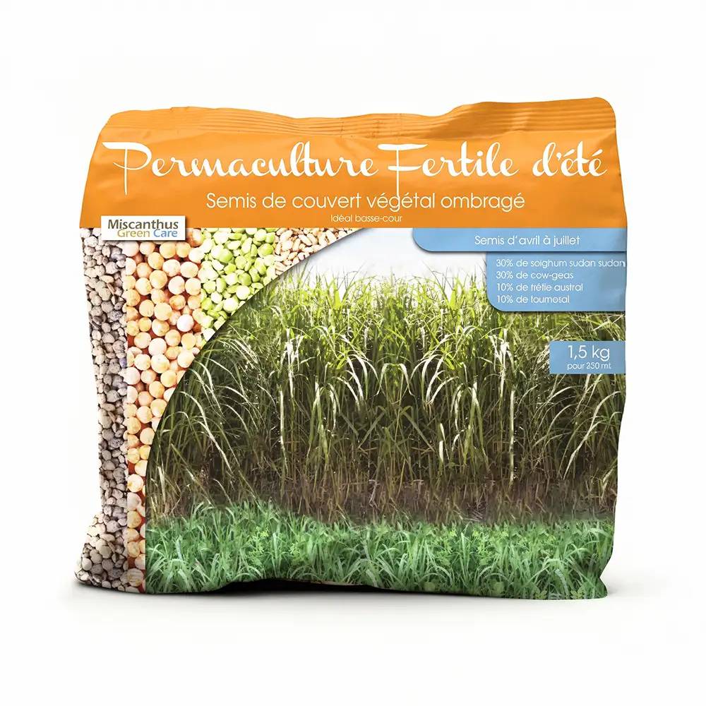 Autre - Semis d'Engrais Vert d'Été pour Couvert Végétal - Permaculture Fertile® (Sac de 1,5kg) - Image 1