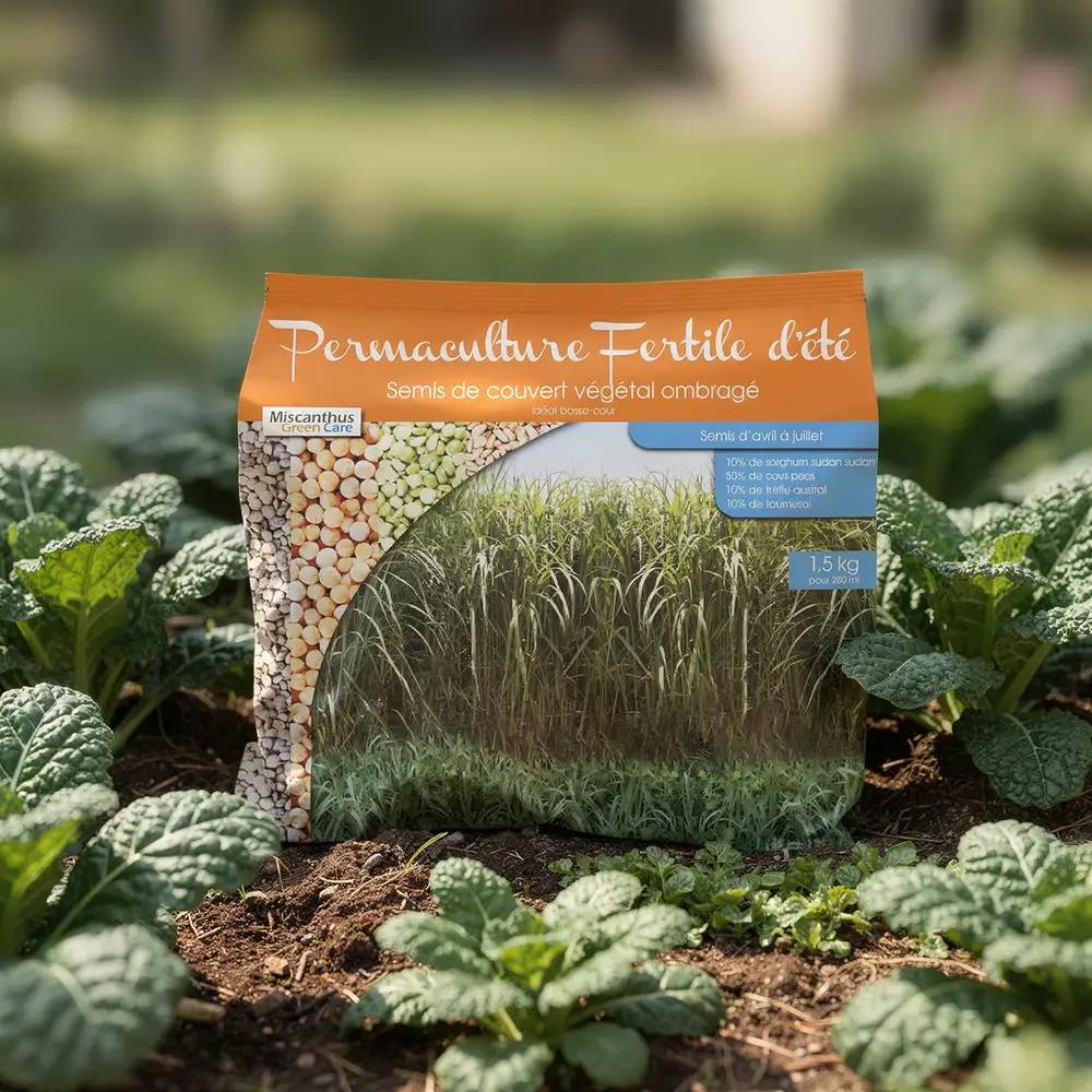 Autre - Semis d'Engrais Vert d'Été pour Couvert Végétal - Permaculture Fertile® (Sac de 1,5kg) - Image 2