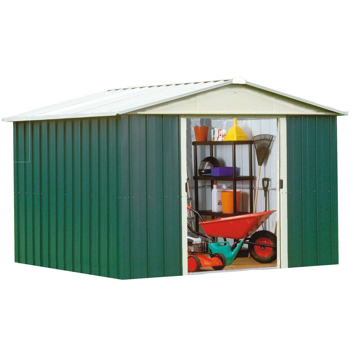 Yardmaster - Abri de jardin métal 8,48m² 109GEYZ Yardmaster - Image 1