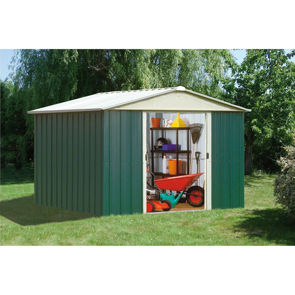 Yardmaster - Abri de jardin métal 8,48m² 109GEYZ Yardmaster - Image 2