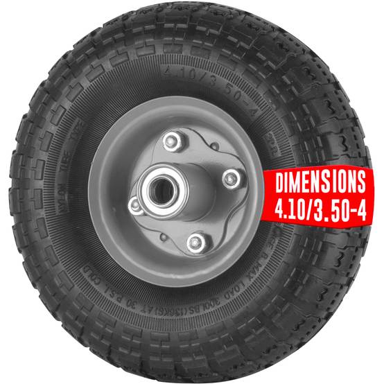 Roue gonflable pour chariot remorque - EURO VANADIUM - Image 1