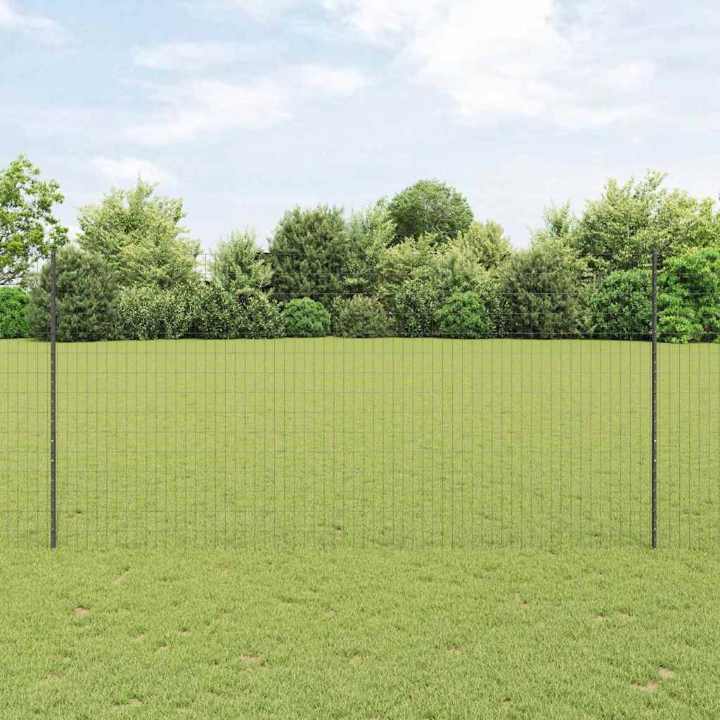 PANGIVO - Clôture Acier et PVC Grise 1,5 x 10 m, Poids :15.55kg - PANGIVO - Image 1