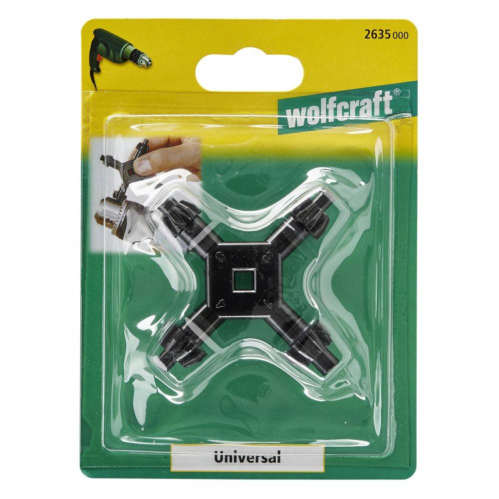 Wolfcraft - Clé mandrin porteur à clé cylindrique WOLFCRAFT, Diam.7 mm - Image 2