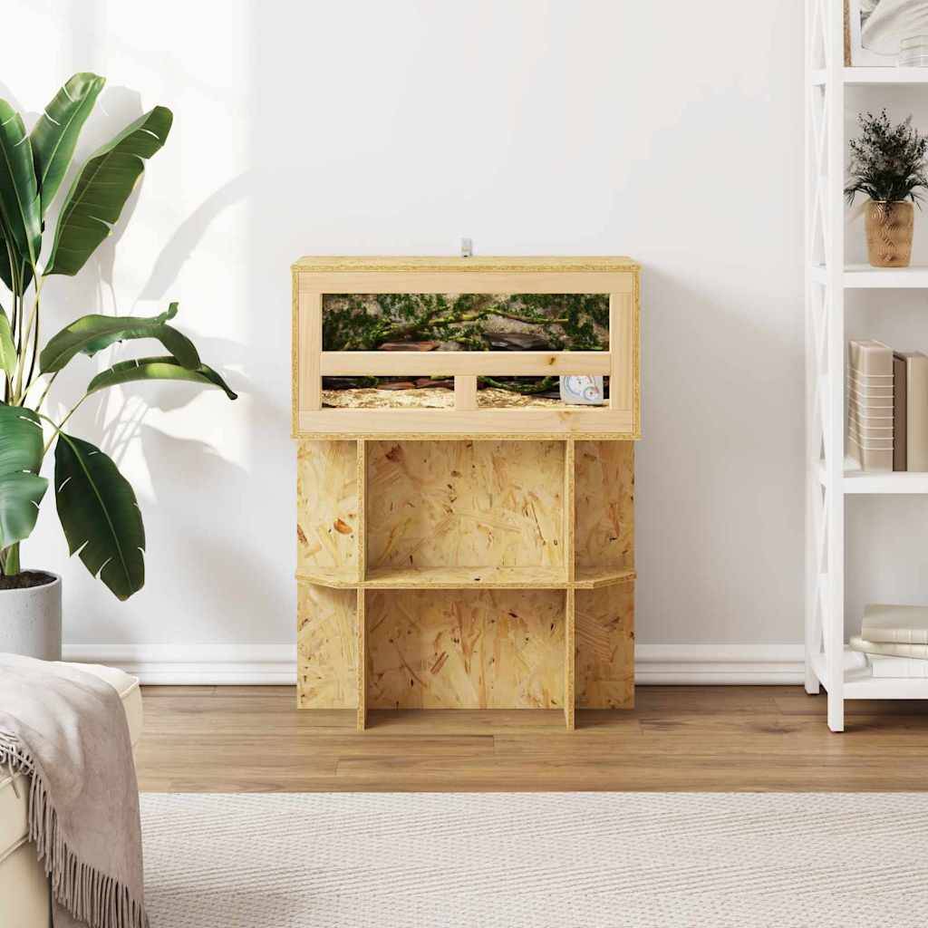 Vidaxl - Terrarium Marron 60 x 30 x 30 cm OSB vidaXL 876726 - Image 5
