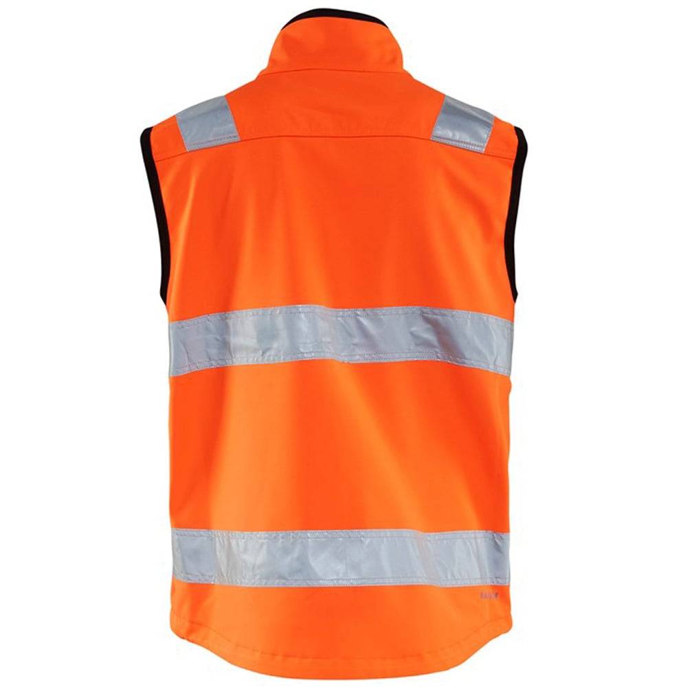 Gilet sans manches haute visibilité Blaklader Softshell Orange L - Image 2