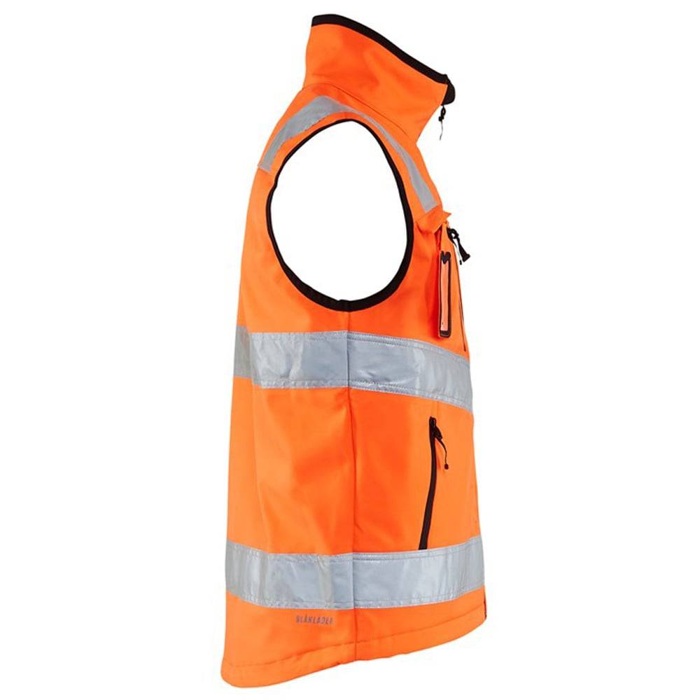 Gilet sans manches haute visibilité Blaklader Softshell Orange L - Image 4