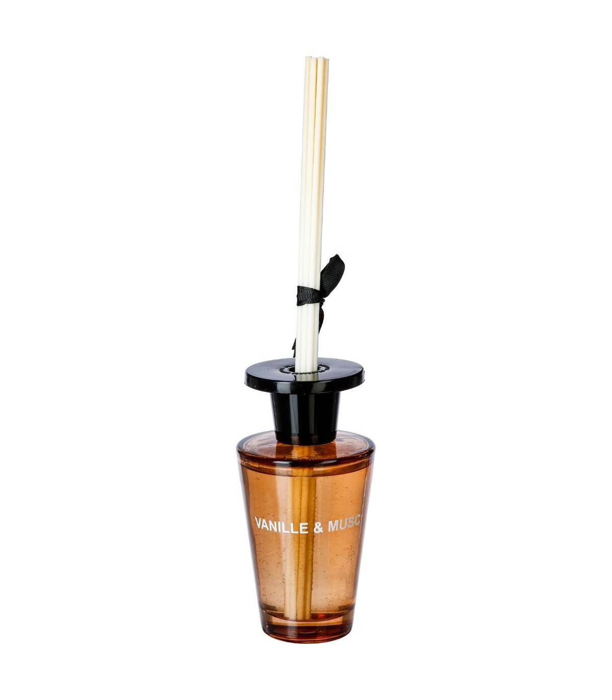 Diffuseur de parfum Vanille et Musc 150 ml avec 6 Bâtonnets - Image 1