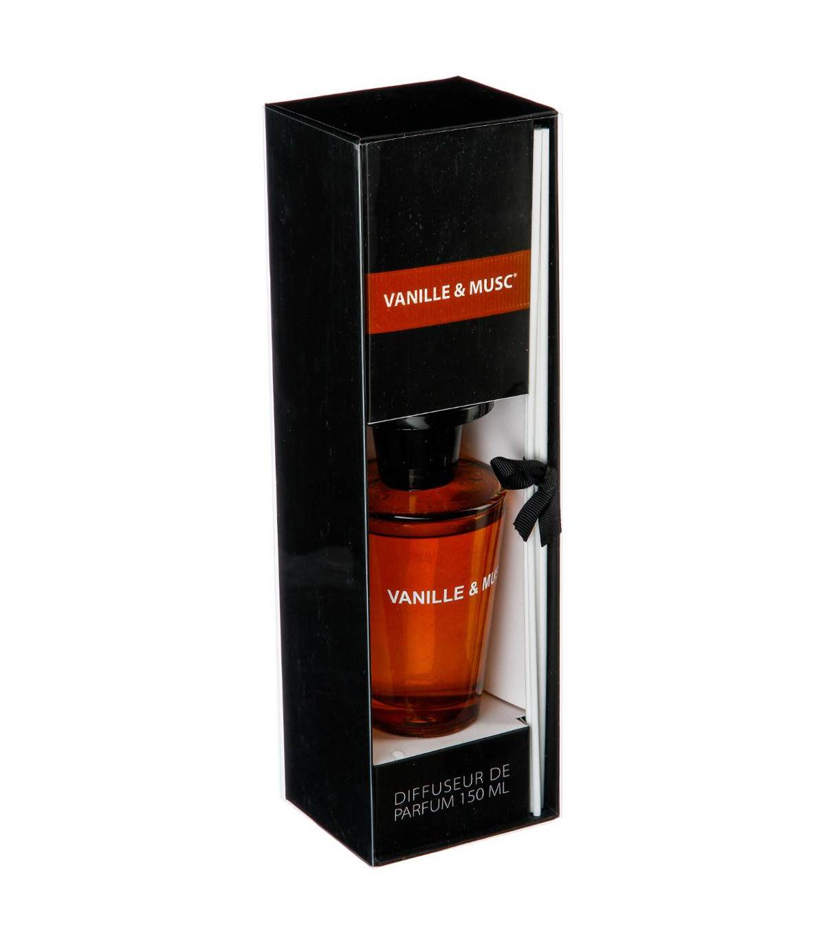 Diffuseur de parfum Vanille et Musc 150 ml avec 6 Bâtonnets - Image 2