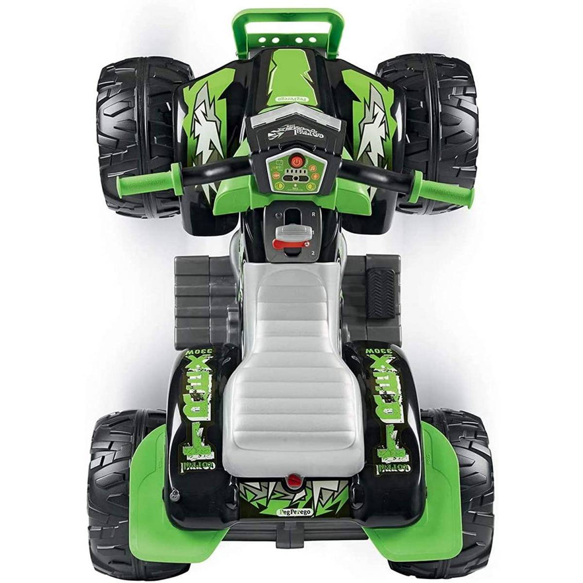 Quad Électrique Peg Perego Corral T-REX 330W 12 Volts - Vert, Puissant et Amusant - Image 4