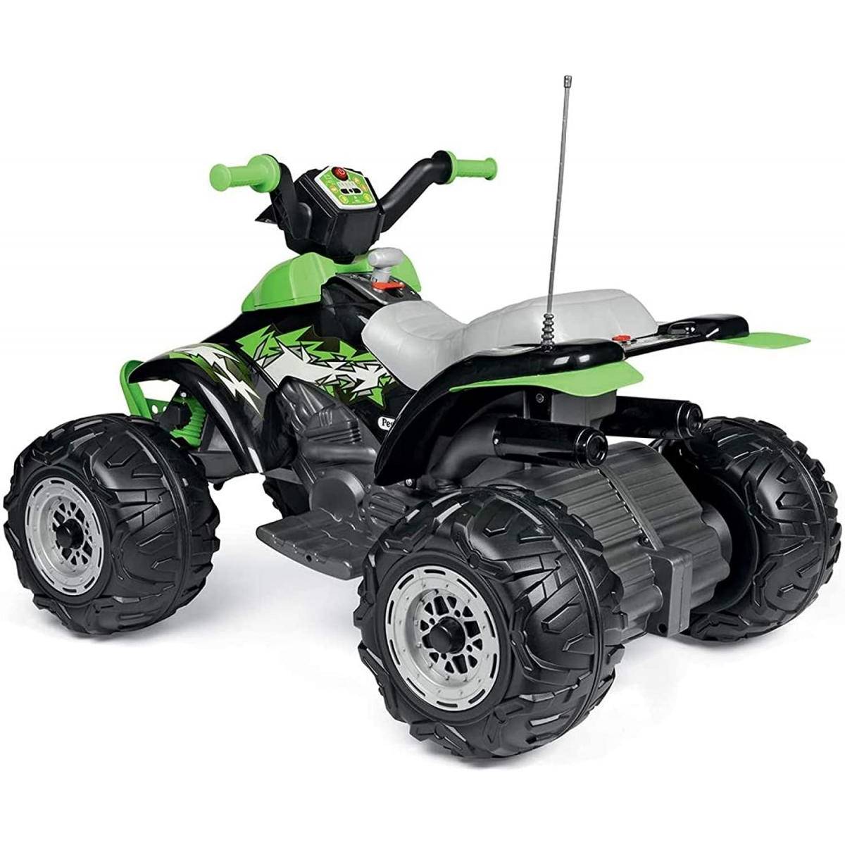 Quad Électrique Peg Perego Corral T-REX 330W 12 Volts - Vert, Puissant et Amusant - Image 3