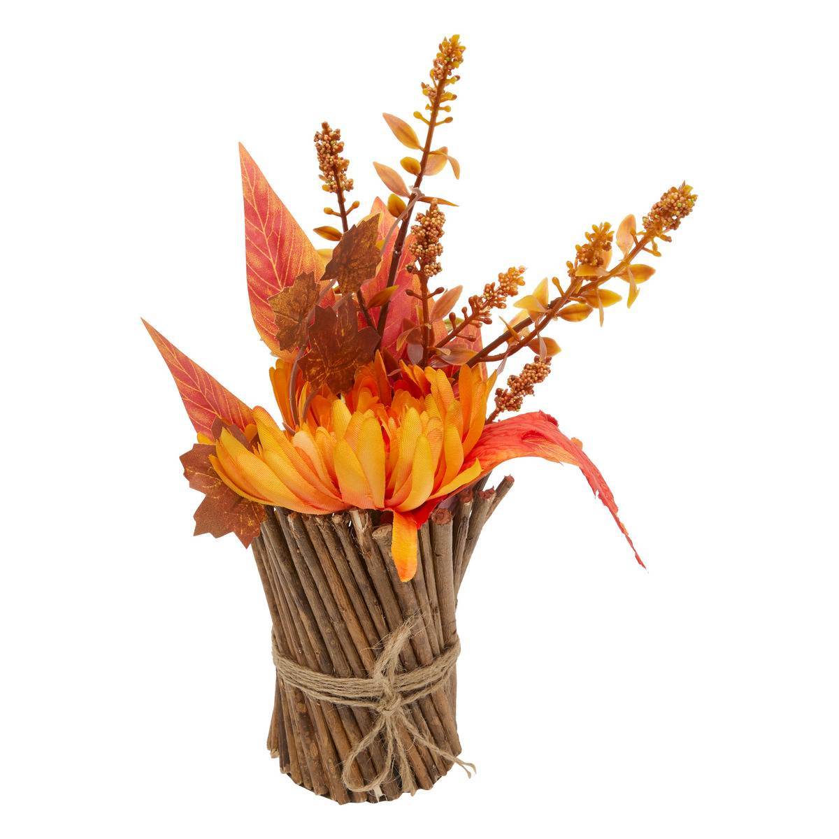 Atmosphera - Fleur artificielle James H30cm - Atmosphera Créateur d'intérieur - Image 2