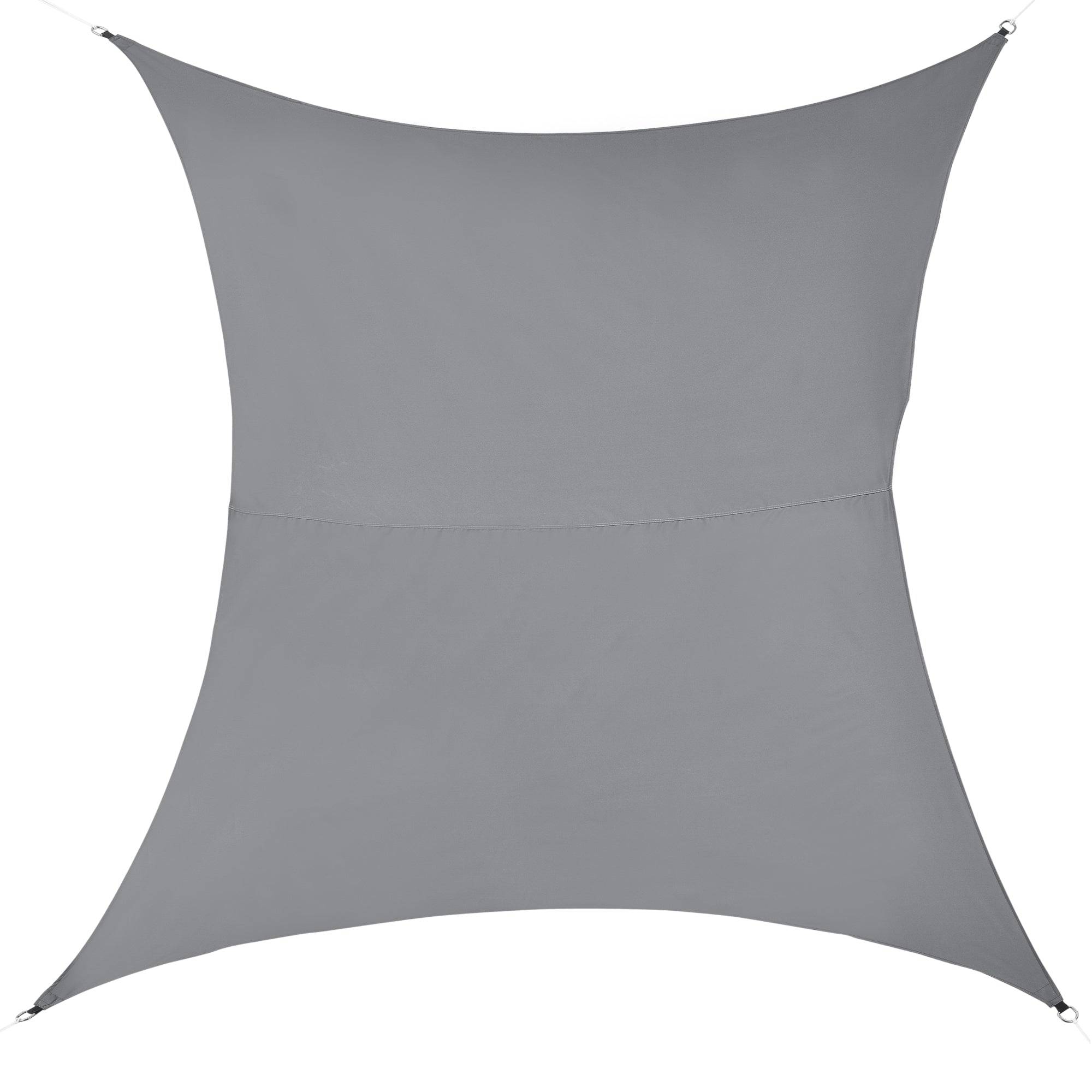 Helloshop26 - Voile toile d'ombrage toile de protection 2 x 3 m gris foncé - Image 1