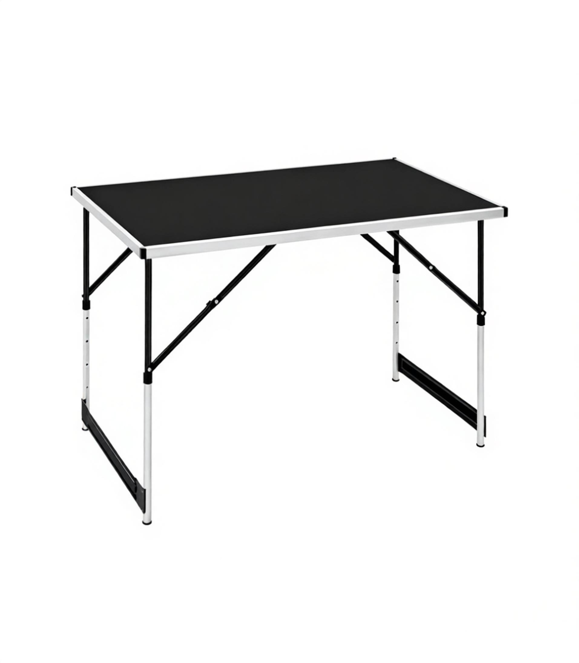 Table pliable réglable en hauteur, table de camping et repas extérieur jardin - Image 4