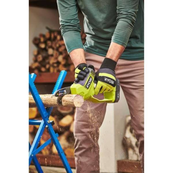 Ryobi - RYOBI - Élagueur a main 18V - Brushless - guide 10 cm - 6 m/s - tendeur sans outil - vendu sans batterie ni chargeur - RY18PSX1 - Image 4