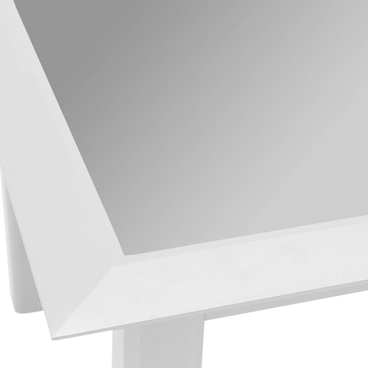 Hesperide - Table de jardin extensible "Allure" gris & blanc 10 places en aluminium traité époxy Hespéride - Image 2