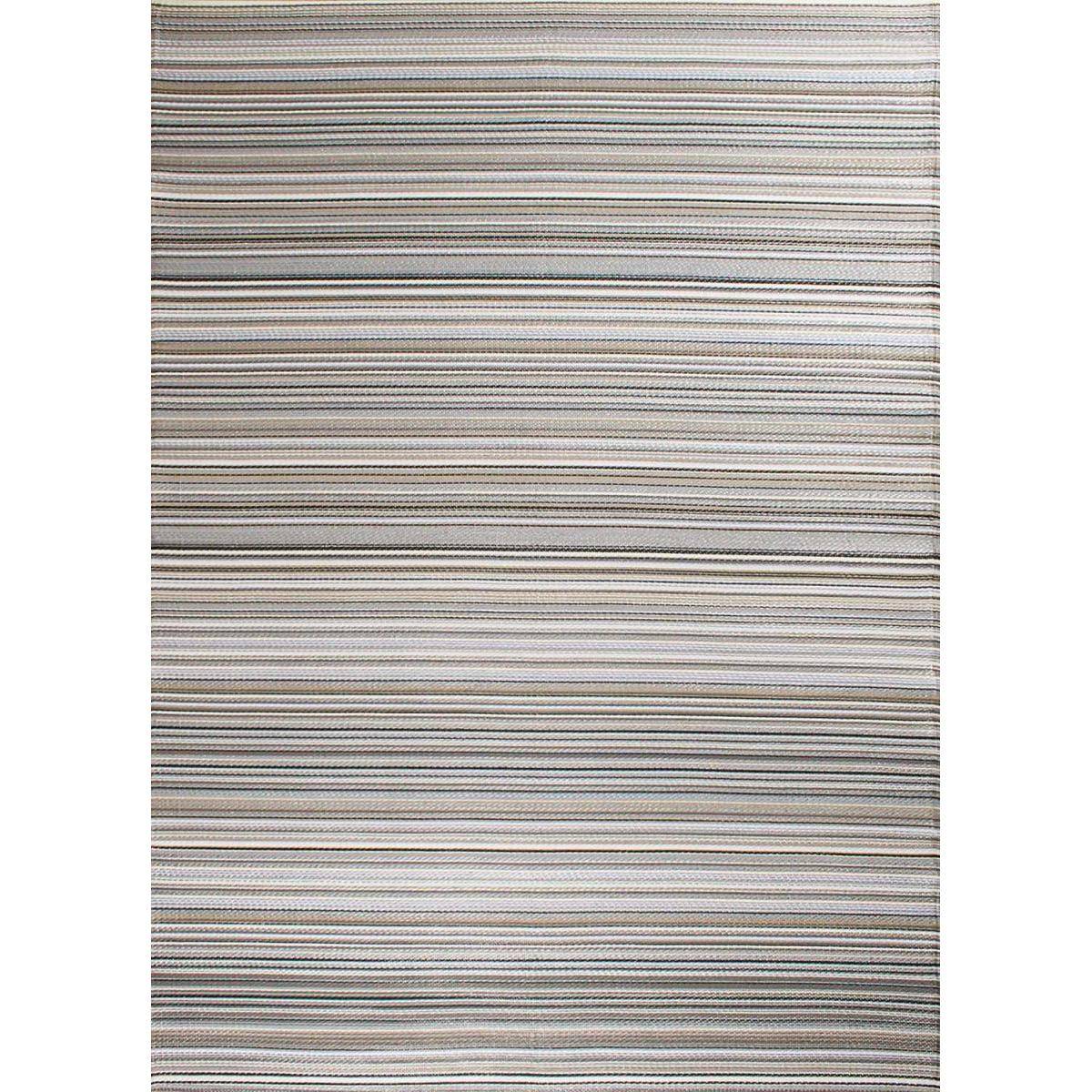 Jardindeco - Tapis extérieur en polypropylène Spargi 1746 gris 180 x 280 cm - Image 1