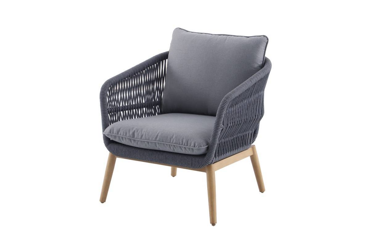 Hesperide - Fauteuil de jardin Orissa gris Hespéride - Image 1